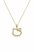 Hello Kitty Gold Necklace