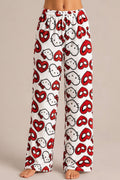 Hello kitty and spiderman white pyjama pants