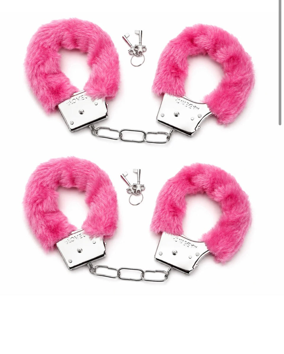 Pink Two Piece Handcuffs