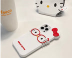 White Hello kitty phone case
