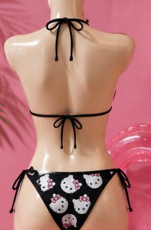 Black Hello Kitty Bikini