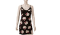 HK black Night Gown