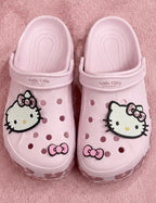 HK Leopard Print Crocs Pink