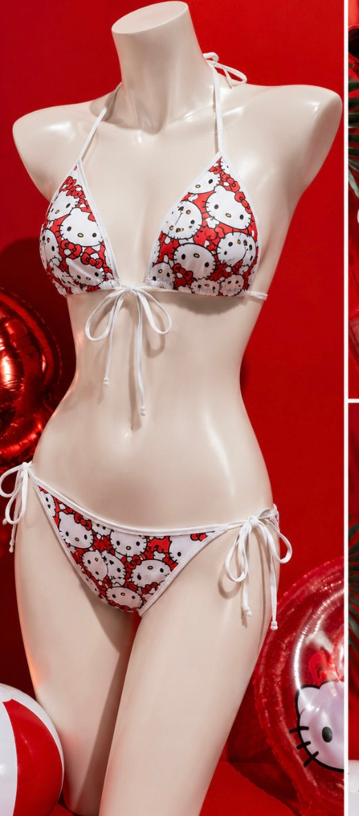 Hello Kitty Red bikini