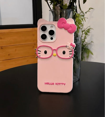 Pink Hello kitty phone case