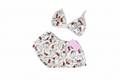 HK White Cute Two Piece Set